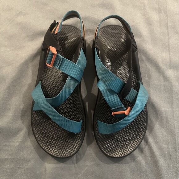 Chaco Z/1 Classic Sport Sandal Mens 11 Gum Bottoms River Trail Teal Adjustable main image 5